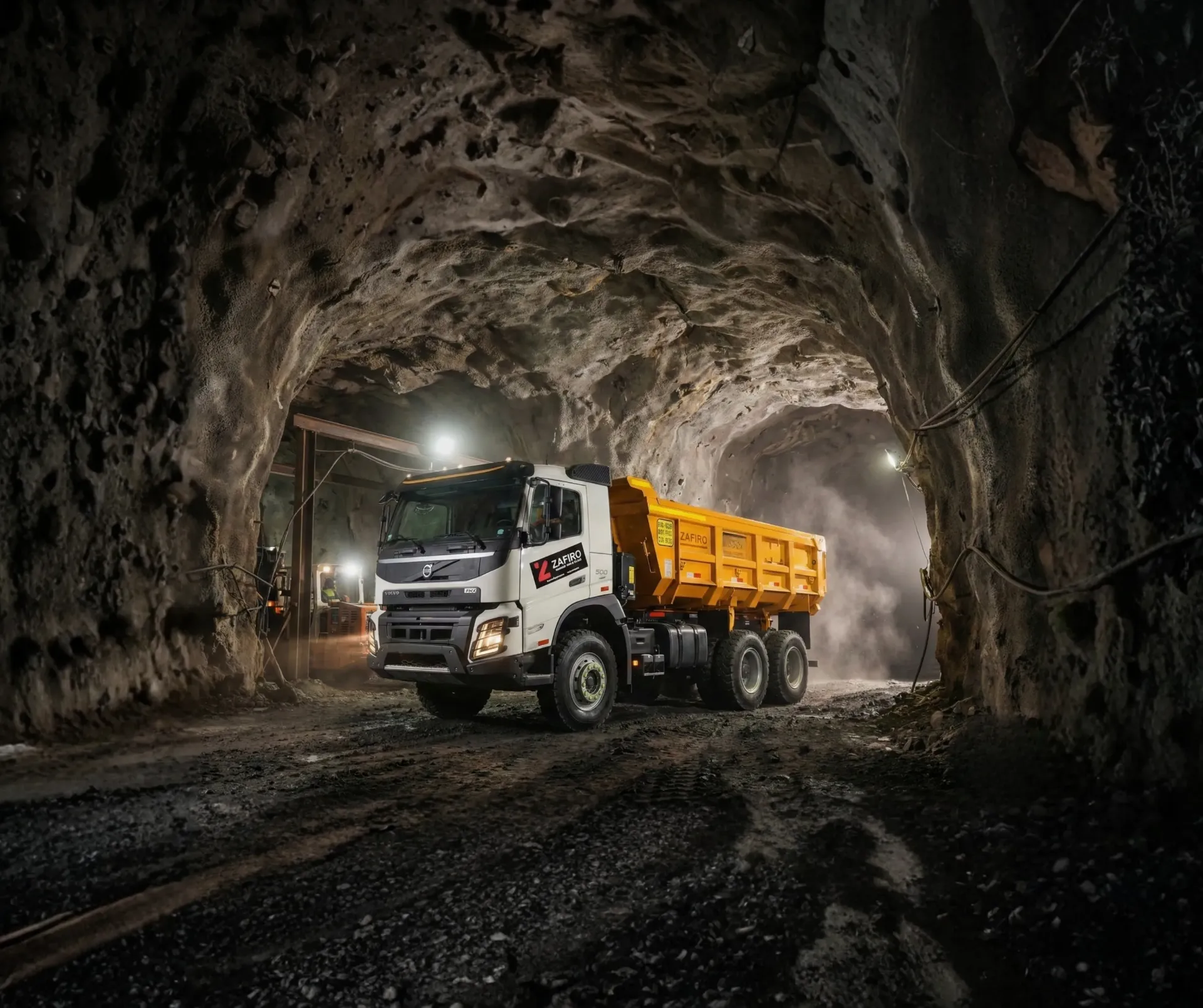 Hora máquina por volquete